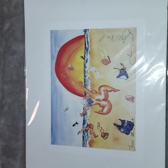 Jill Neal printed signed free at last limited print - Picture 1 of 4